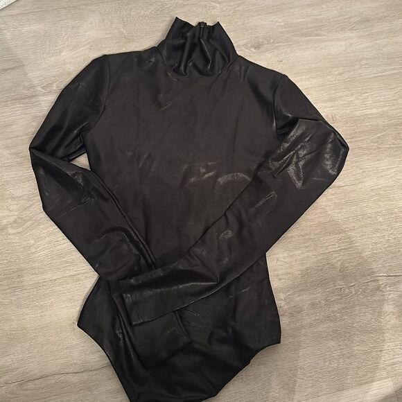 NAKED WARDROBE the drip, drip, drip black bodysuit Size XS - Picture 7 of 8
